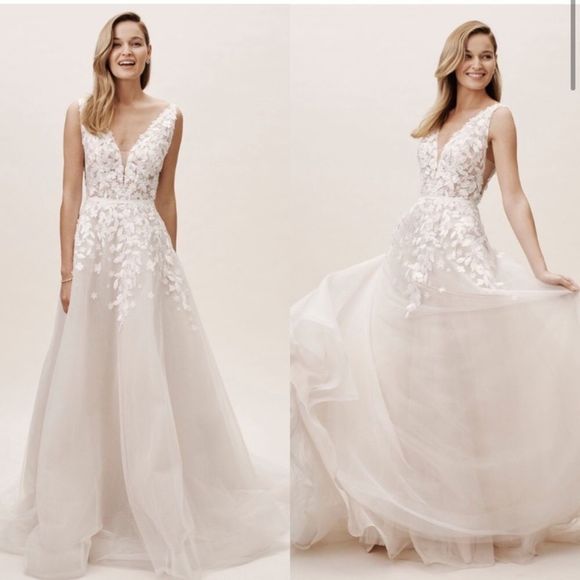 NEW! ✨ BHLDN Carmel Wedding Dress - Picture 12 of 16